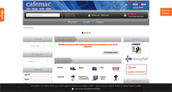 Desktop Screenshot of cafemac.pl